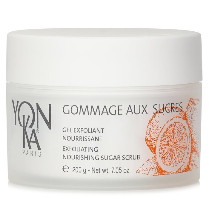 Yonka Gommage Aux Sucres Nourishing Scrub with Sugar - Mandarin (Exp. Date 31 July 2026) 200ml