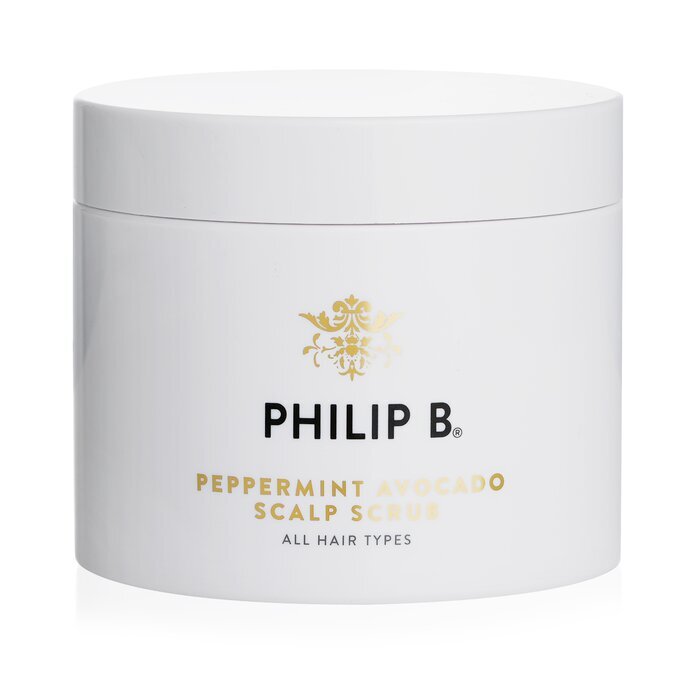 Philip B Peppermint Avocado Scalp Scrub - All Hair Types 236ml