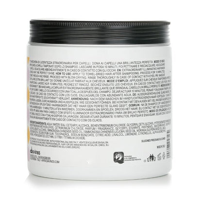 Davines The Spotlight Circle Shine Boosting Hair Mask (Salon Size) 750ml