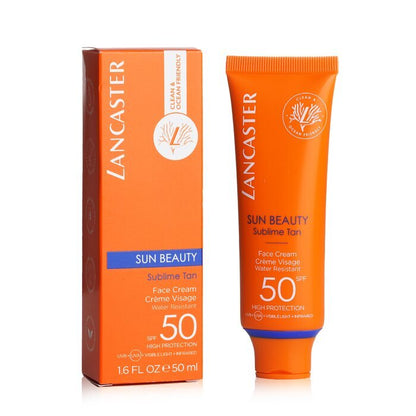 Lancaster Sun Beauty Sublime Tan Face Cream SPF50 50ml