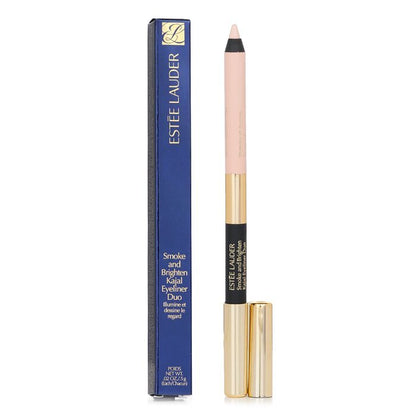 Estee Lauder Smoke And Brighten Kajal Eyeliner Duo -  Noir / Cream 0.5g