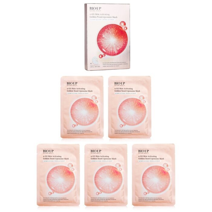 Natural Beauty BIO UP a-GG Skin Activating Golden Yeast Liposome Mas 5x25ml