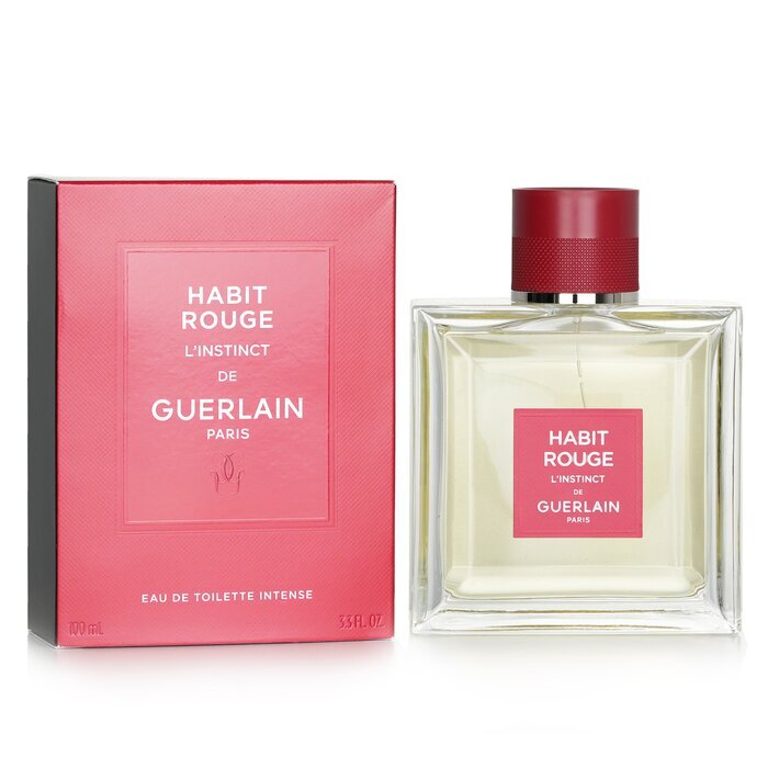 Guerlain Habit Rouge L'Instinct Eau De Toilette Intense Spray 100ml