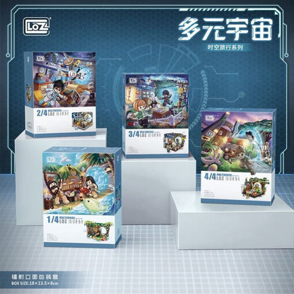 LOZ Multiverse Time Travel Series - Time and Space Administration Building Bricks Set 18x13.8x8cm