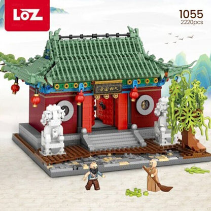 LOZ Mini Blocks - Qingming Upper River Map - Shokokuji Temple Building Bricks Set 40 x 28 x 9.5cm