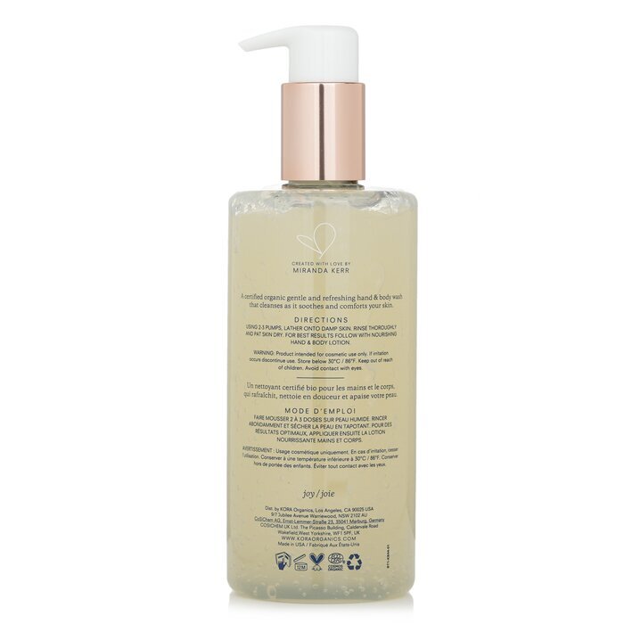 Kora Organics Renewing Hand & Body Wash 300ml/10.14oz