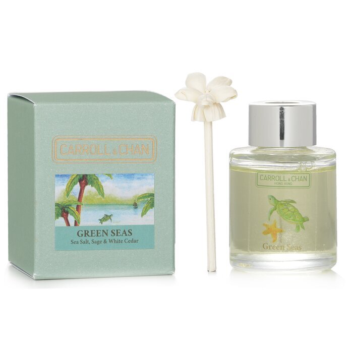 Carroll & Chan Mini Diffuser -  Green Seas (Sea Salt, Sage & White Cedar) 20ml
