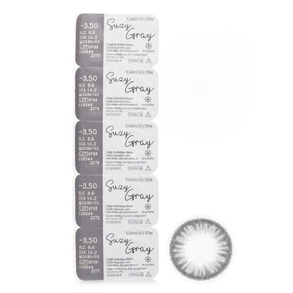 Clalen Iris 1Day Suzy Gray -3.50 5pcs x 1 strip