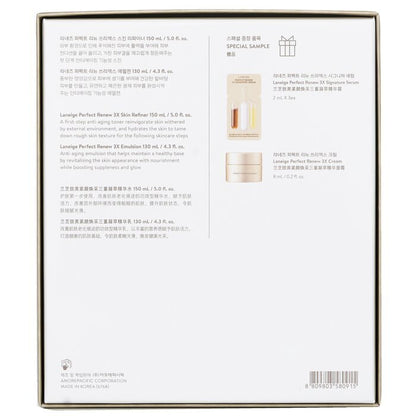 Laneige Perfect Renew 3X 2 Step Set: 5pcs
