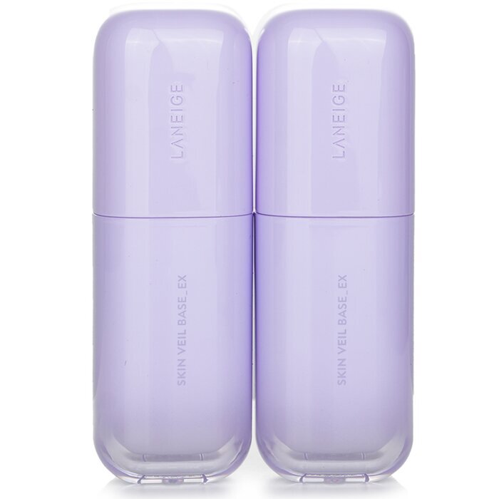 Laneige Skin Veil Base EX SPF 28 Duo Set -  No. 40 Purple 30ml x2pcs