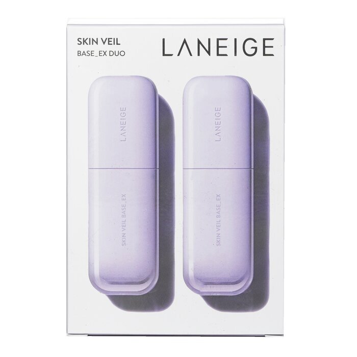 Laneige Skin Veil Base EX SPF 28 Duo Set -  No. 40 Purple 30ml x2pcs