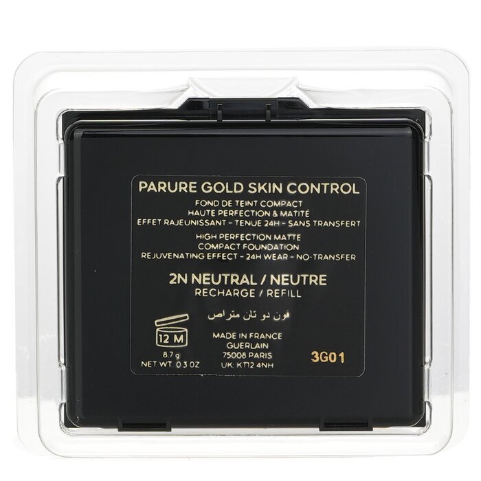 Guerlain Parure Gold Skin Control High Perfection Matte Compact Foundation Refill -  2N 8.7g