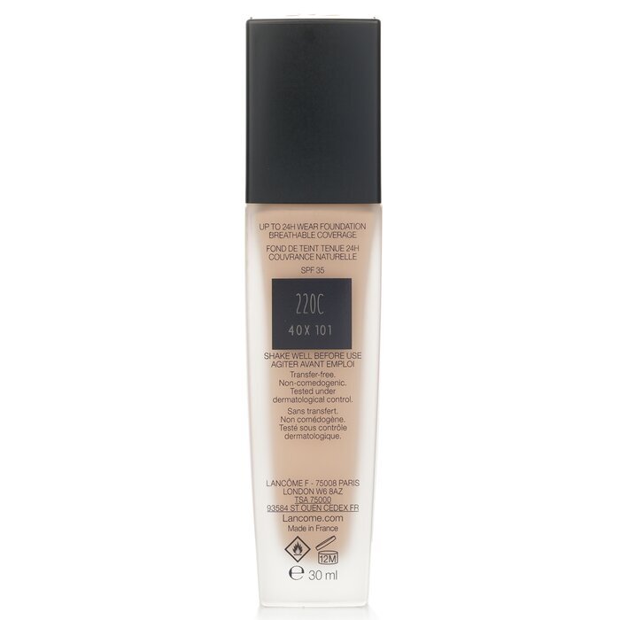 Lancome Teint Idole Ultra Wear Up To 24H Wear Foundation Breathable Coverage SPF 35 -  220C 30ml