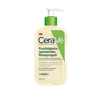 Cerave Hydrating Foaming Oil Cleanser For Normal To Very Dry Skin/fragrance Free 473ml