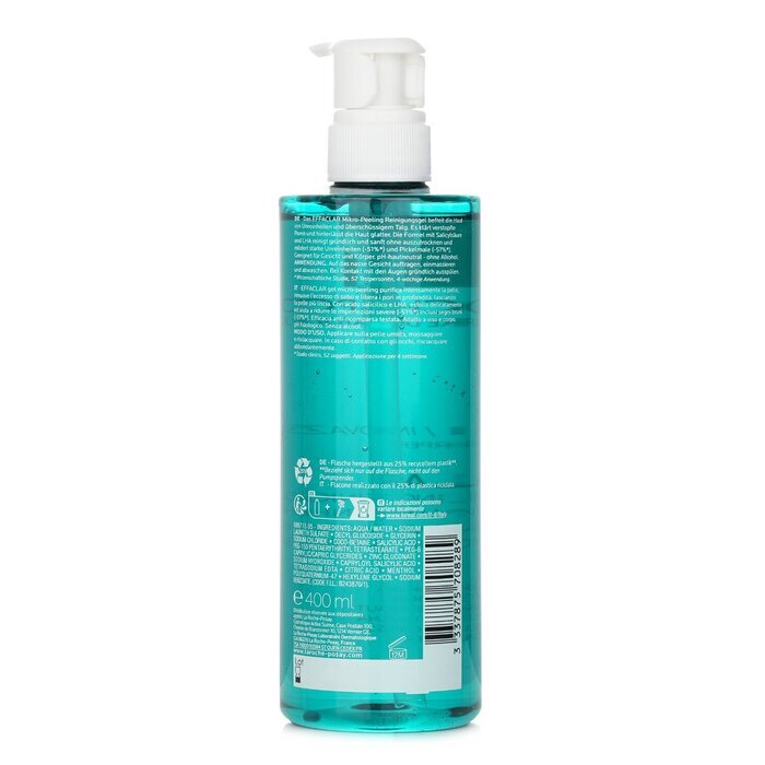 La Roche Posay Effaclar Micro-Peeling Purifying Gel - For Acne-Prone Skin 400ml