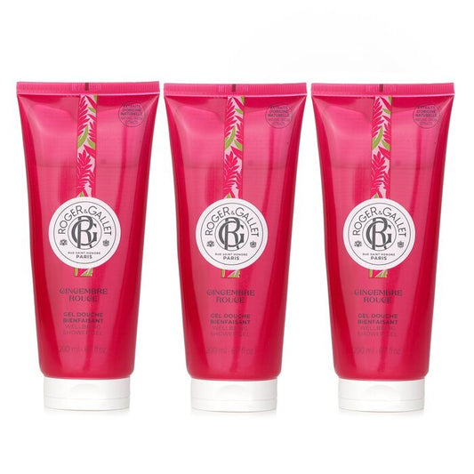 Roger & Gallet 【Super Saver Pack】Gingembre Rouge Wellbeing Shower Gel x3 200ml x3