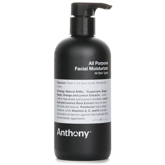 Anthony Logistics For Men All Purpose Facial Moisturizer 473ml