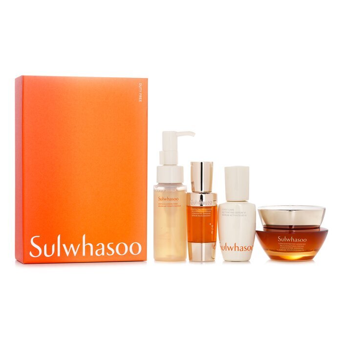 Sulwhasoo Concentrated Ginseng Rejuvenating Cream EX 60ml Set + GWP 4pcs