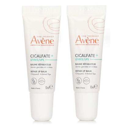 Avene 【1+1 Set】Cicalfate LIPS Repair Balm - For Chapped, Irritated Lips 10ml x2