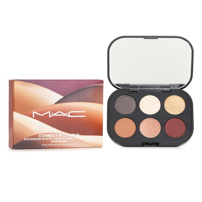 MAC Connect In Colour Eyeshadow Palette X6 -  Nude Board 6.25g