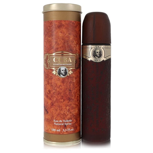 Fragluxe Cuba Gold Eau De Toilette Spray 100ml/3.4oz