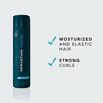 Sebastian Twisted Elastic Shampoo For Curls 250ml