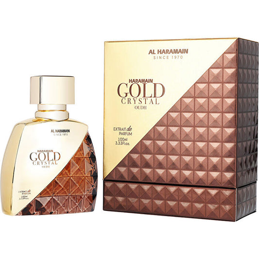 Al Haramain Gold Crystal Oudh Extrait De Parfum Spray 98ml/3.33oz