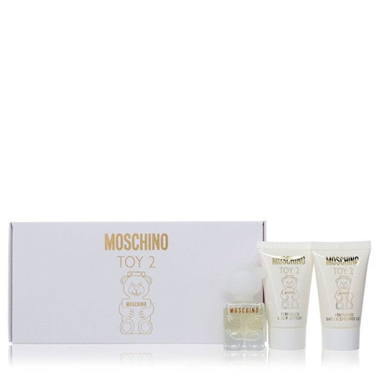 Moschino Moschino Toy 2 Gift Set - Mini Eau De Parfum Spray + .8 oz Body Lotion + .8 oz Shower Gel