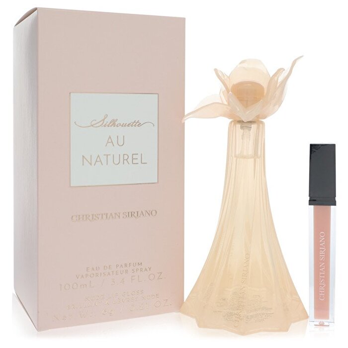 Christian Siriano Christian Siriano Au Naturel Eau De Parfum Spray + Nude Lip Gloss 3.4 oz 100ml/3.4oz