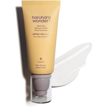 Haruharu Wonder Black Rice Moisture Airyfit Daily Sunscreen Spf50+ Pa++++ 50ml