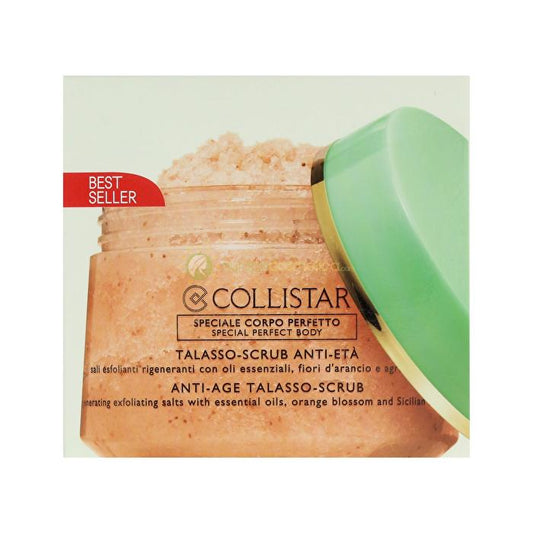 Collistar Anti-age Talasso Scrub With Essential Oils Orange Blossom And Sicilian Citrus Fruits 700g