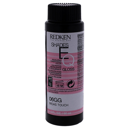 Redken Shades Eq Color Gloss - 06gg Midas Touch For Unisex 60ml