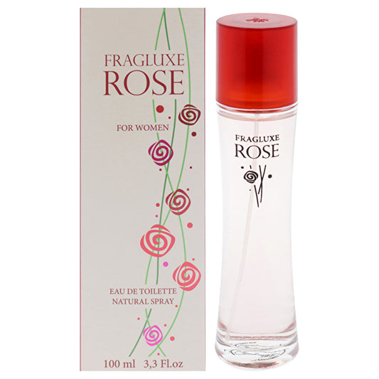 Fragluxe Rose Eau De Toilette Spray 100ml/3.3oz