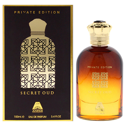 Anfar Secret Oud Eau De Parfum Spray 100ml/3.4oz
